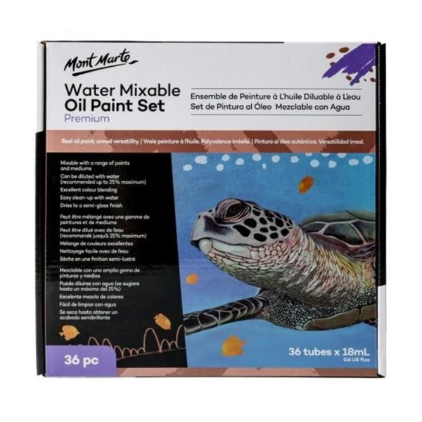 Water Mixable Oils Paint Set 36