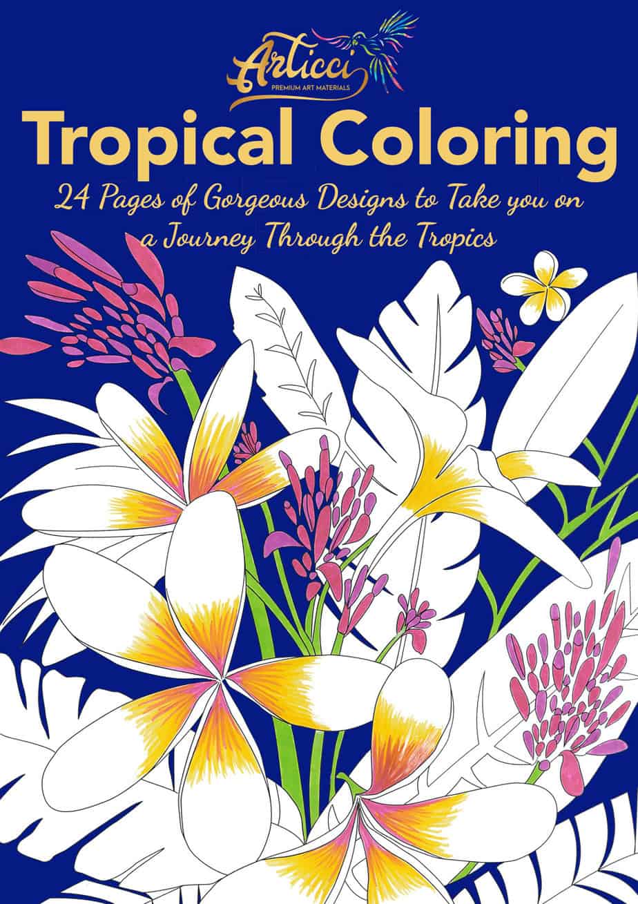 Tropical Coloring Book (Downloadable)