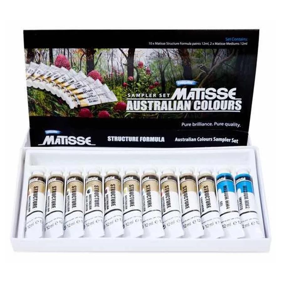 Matisse Structure Australian Colours Sampler Set