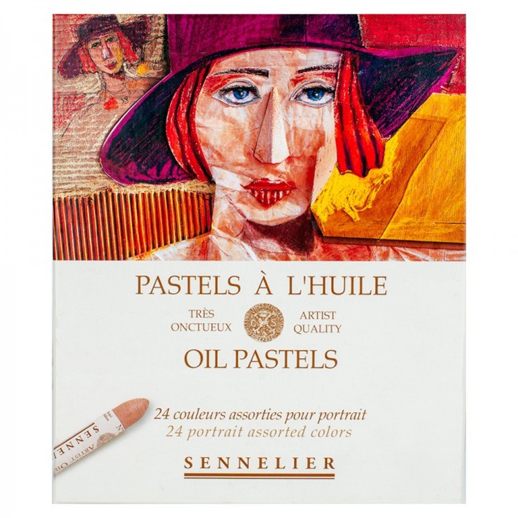 Sennelier Oil Pastel Set of 24 Portrait