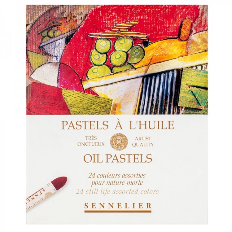 Sennelier Oil Pastel Set of 24 Still Life