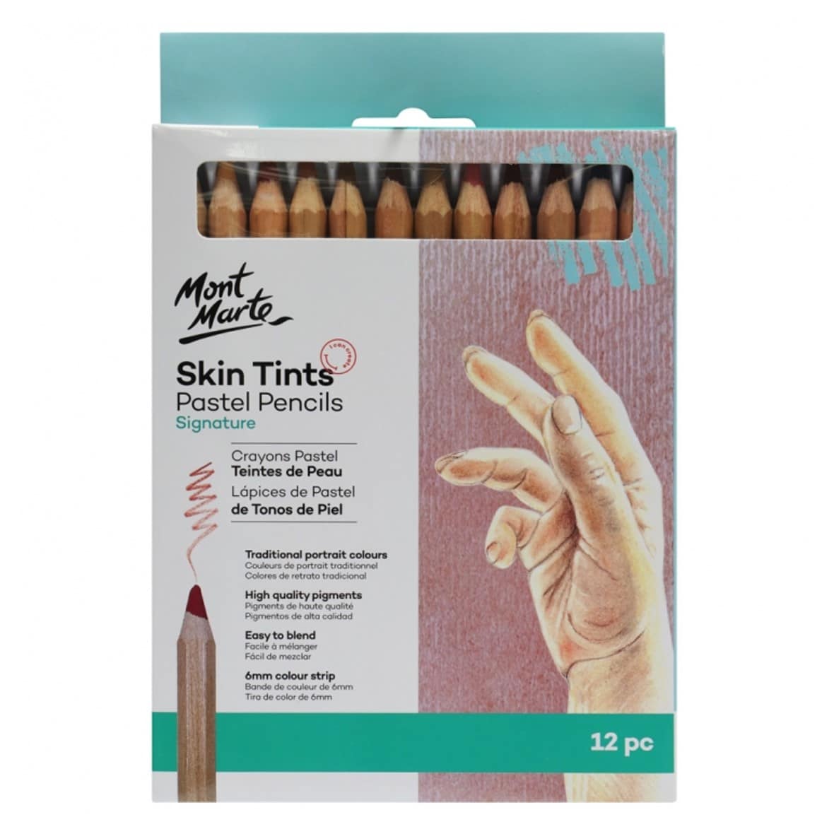 Signature Skin Tint Pastel Pencils 12pce
