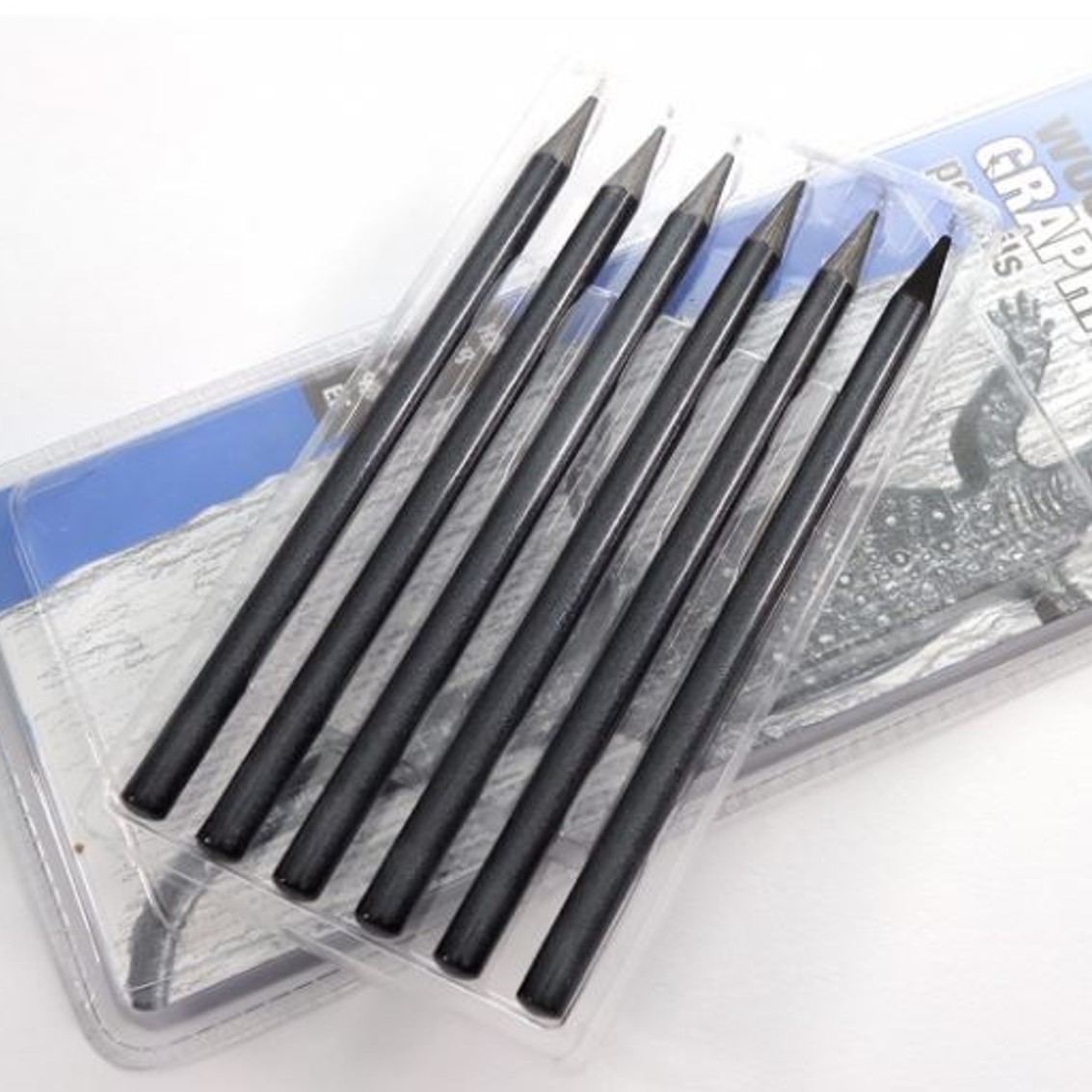 Woodless Graphite Pencils 6pce