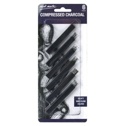 Compressed Charcoal 6pce