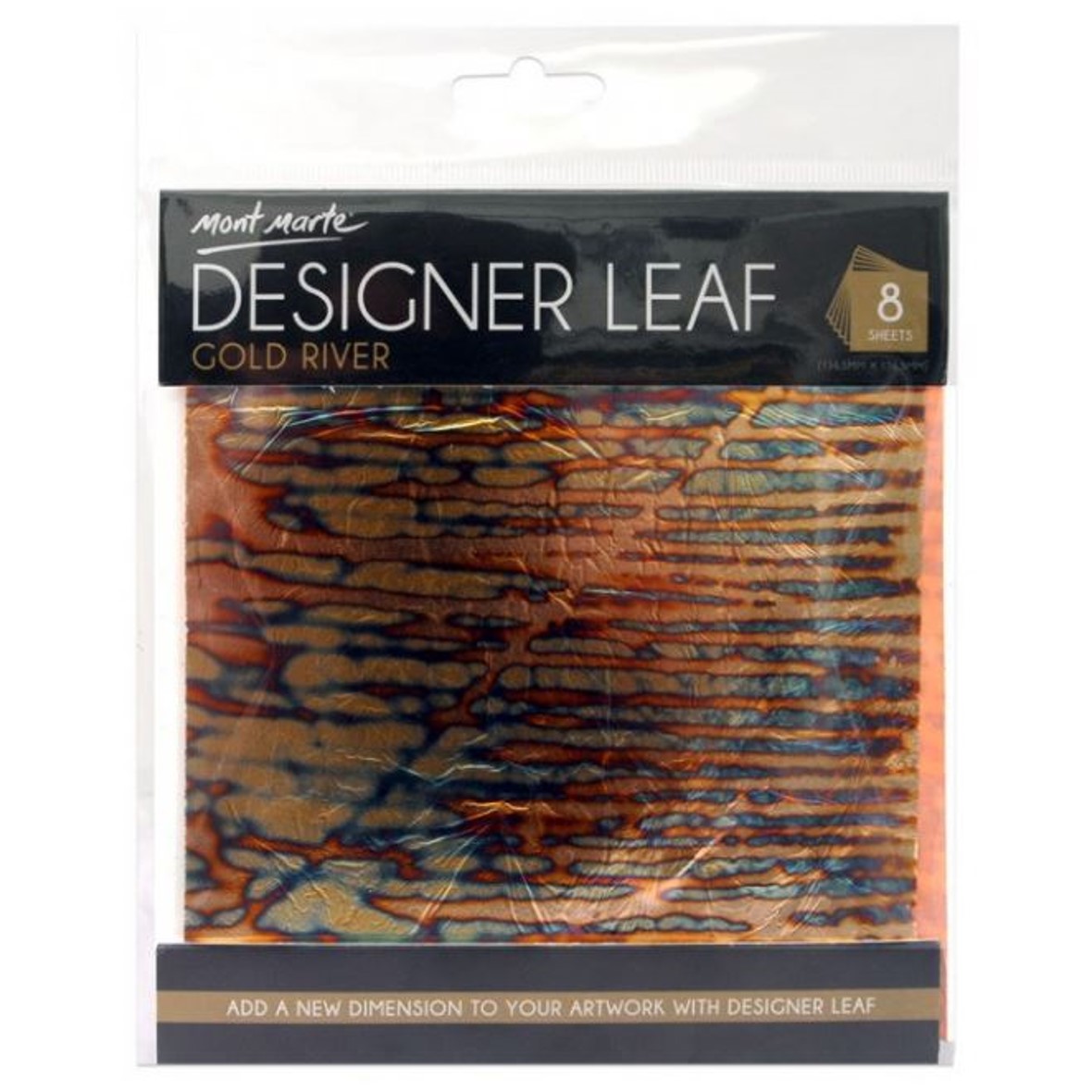Designer Leaf - Gold River 8 Sheets
