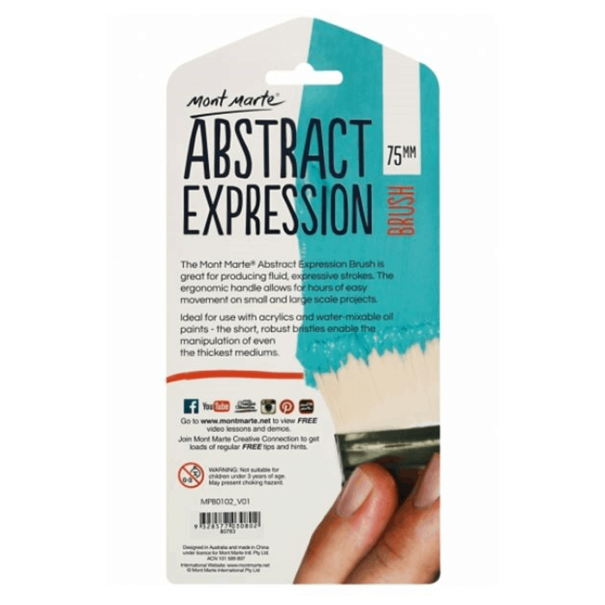 Abstract Expression Brush 75mm