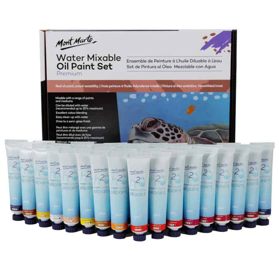 Water Mixable Oils 36 piece x 18ml