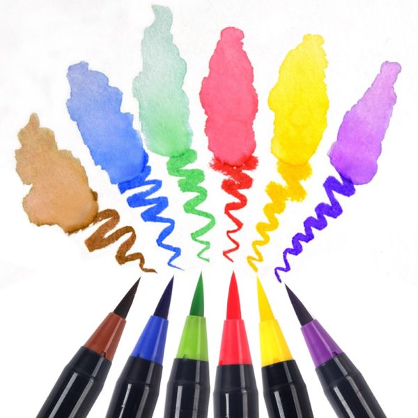 Watercolour Brush Pens Set 48