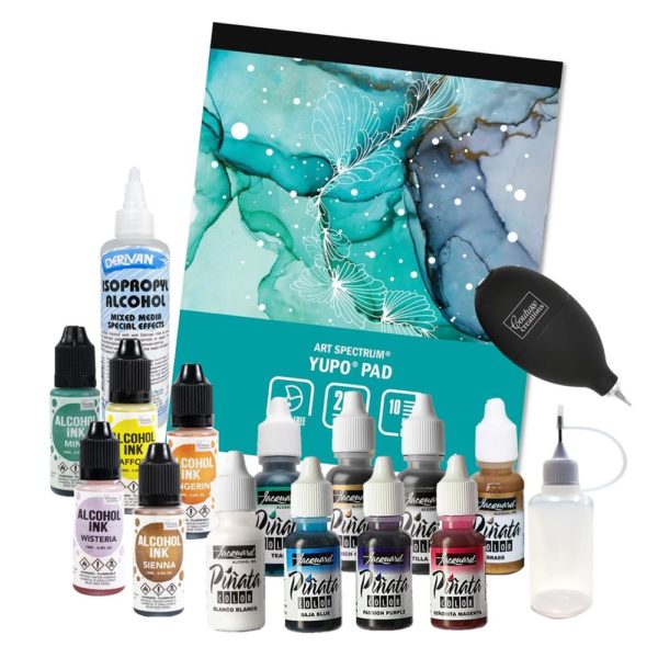 Alcohol Ink Kit Preselected Colours