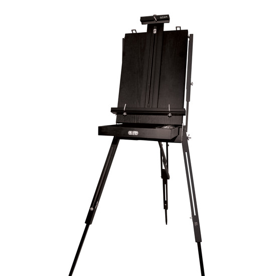 Black French Box Easel