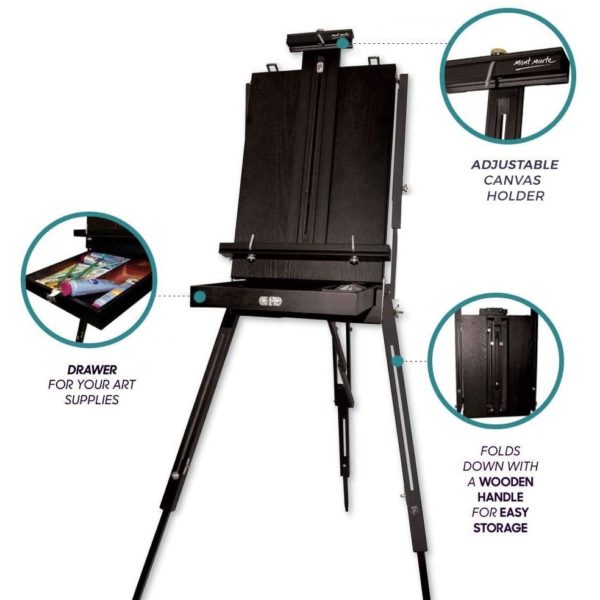 Black French Easel