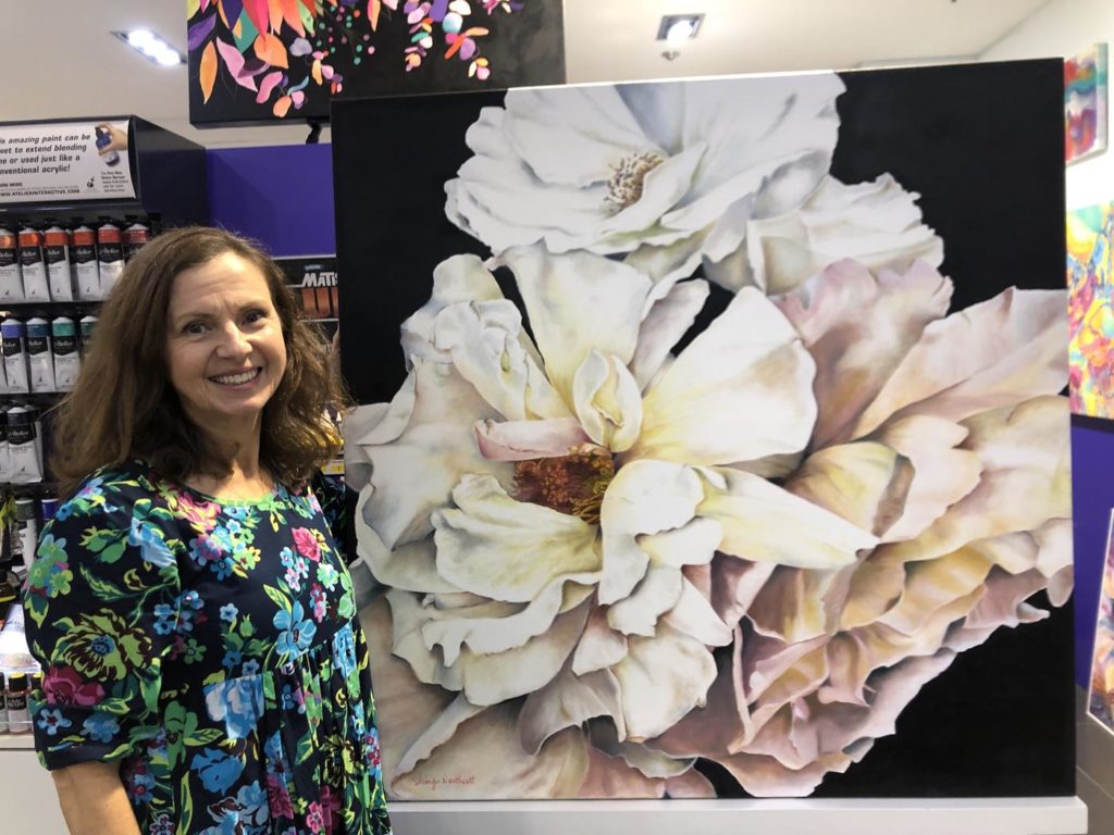 Sharon Northcott Close Focus Flower Painting