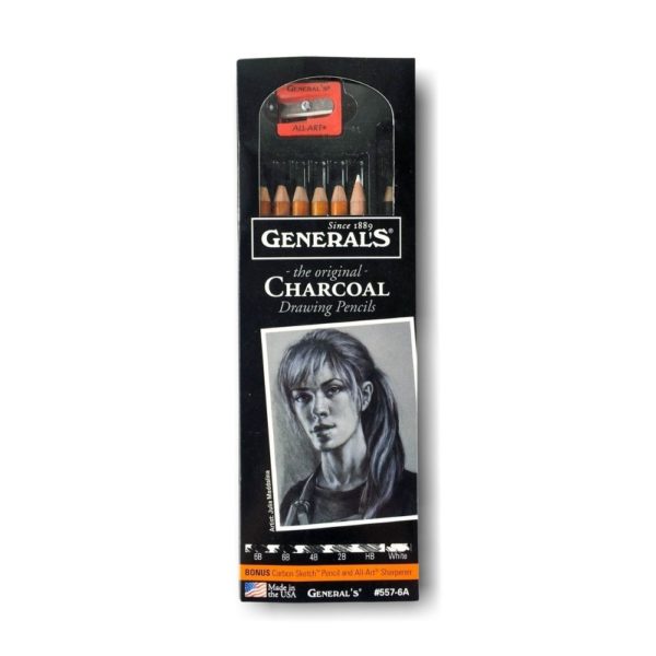 Generals Charcoal Pencil Set