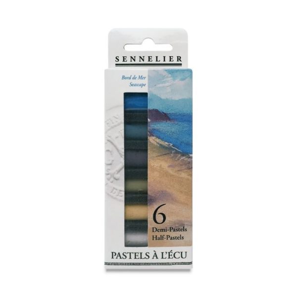 Sennelier Half Pastels Seascape 6pk