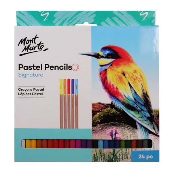 Pastel Pencils set 24