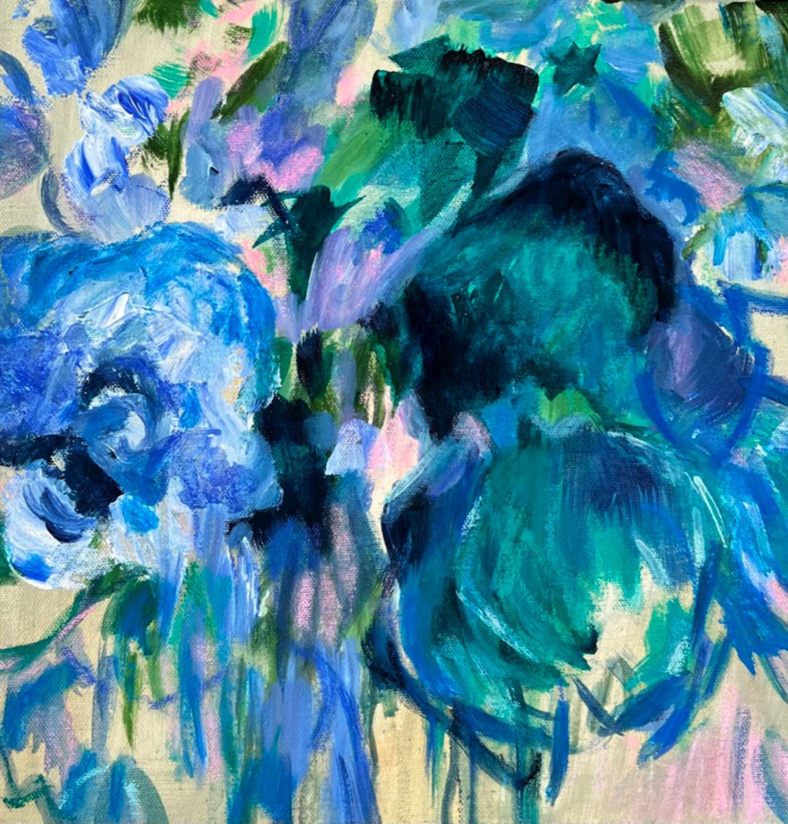 Abstract Floral by Tracy Saywell