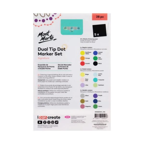 Dual Tip Dot Marker Set
