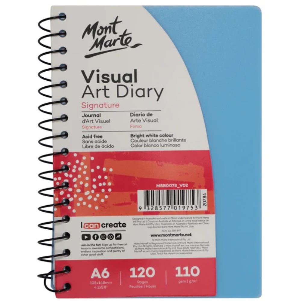 A6 Visual Art Diary MSB0078