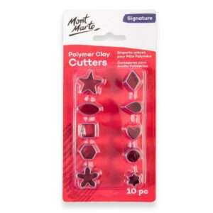 Mont Marte Polymer Clay Mini Cutters 10pc