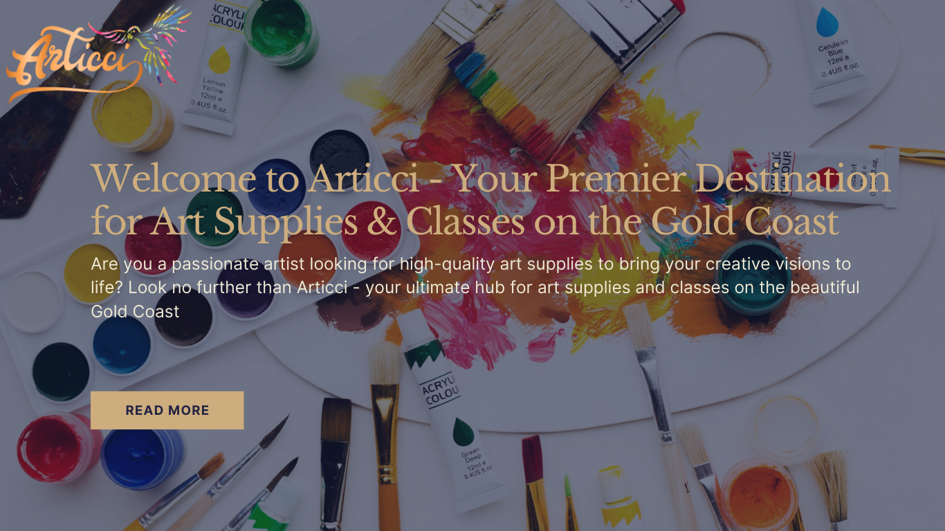 Welcome to Articci - Your Premier Destination for Art Supplies & Classes on the Gold Coast