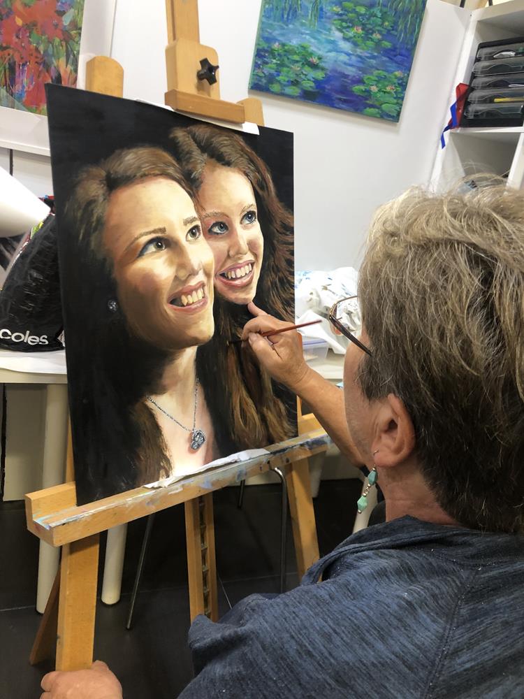Wendy Portrait Painting