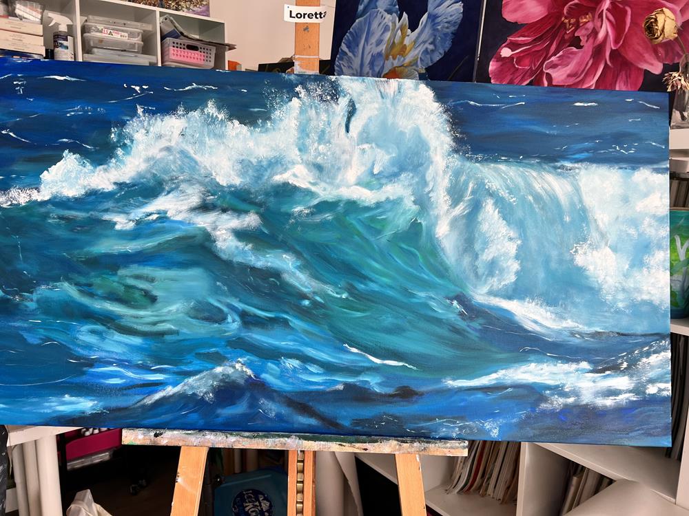 Loretta Ocean Wave Painting